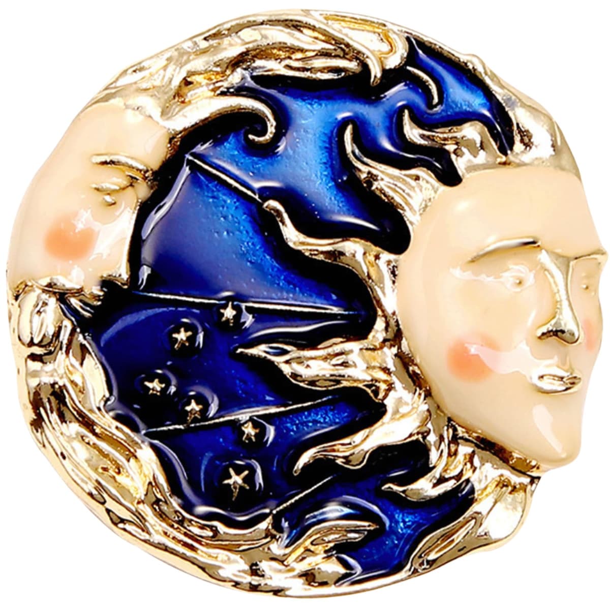 FAIRYGATE Brooches Enamel Brooch for Men Women Retro Rhinestone Lapel Pin Clothing Hat Decoration，B38 — view 33