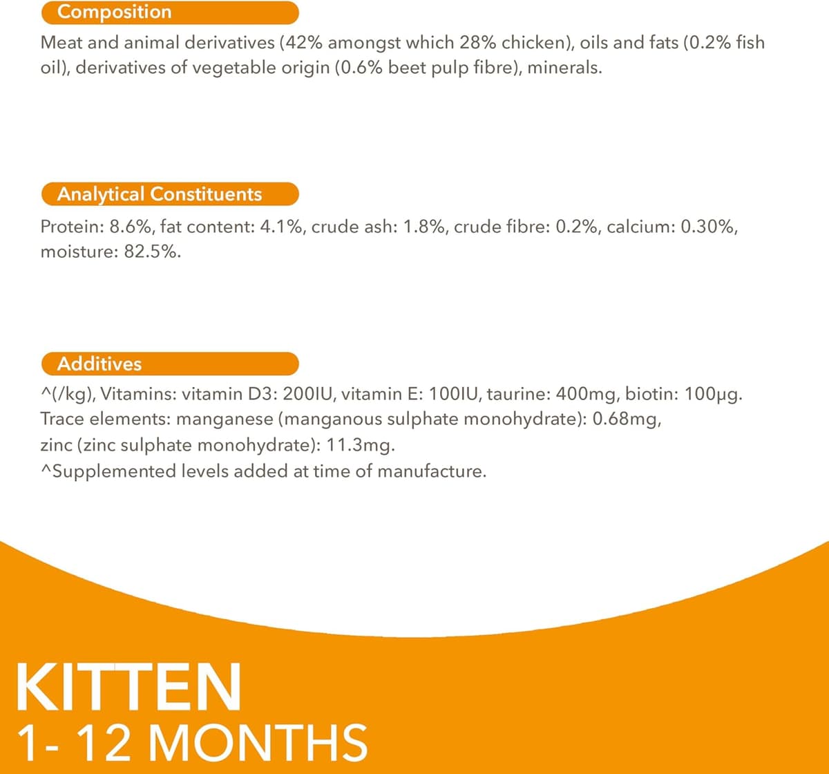 IAMS Kitten Wet Cat Food Chicken in Gravy 12 x 85g — view 5