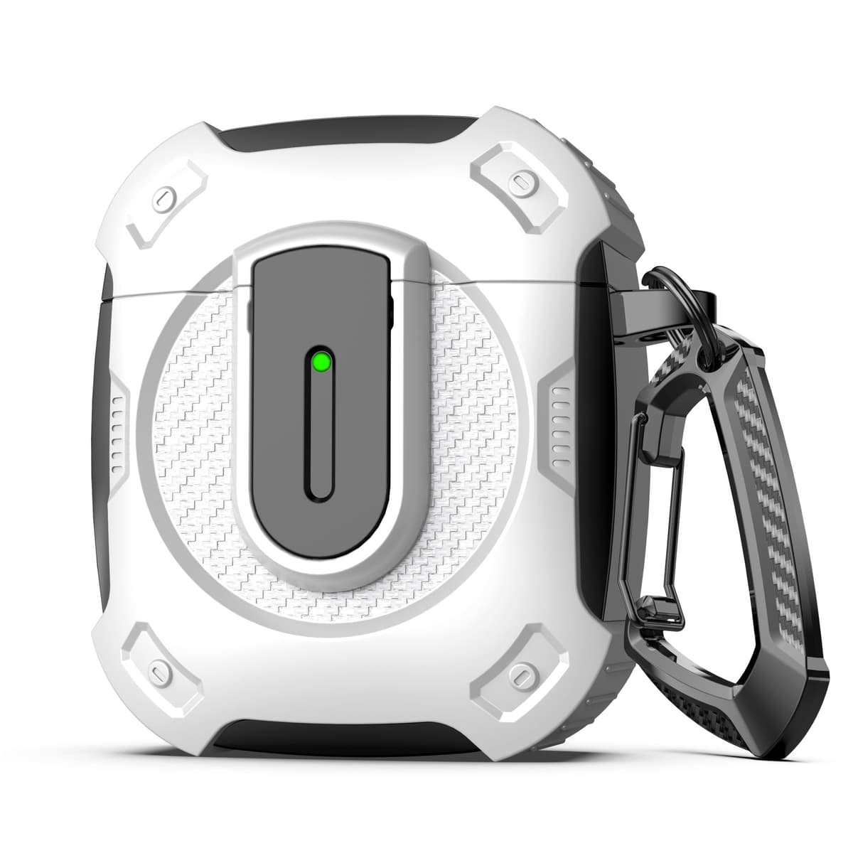 RFUNGUANGO Compatible con Airpods 4 Estuche (2024) con Kit de Limpieza, Clip de Bloqueo Seguro y Estuche de Protección a Prueba de Golpes para Airpods 4ta Generación Lanzamiento 2024,Cielo Estrellado — view 49