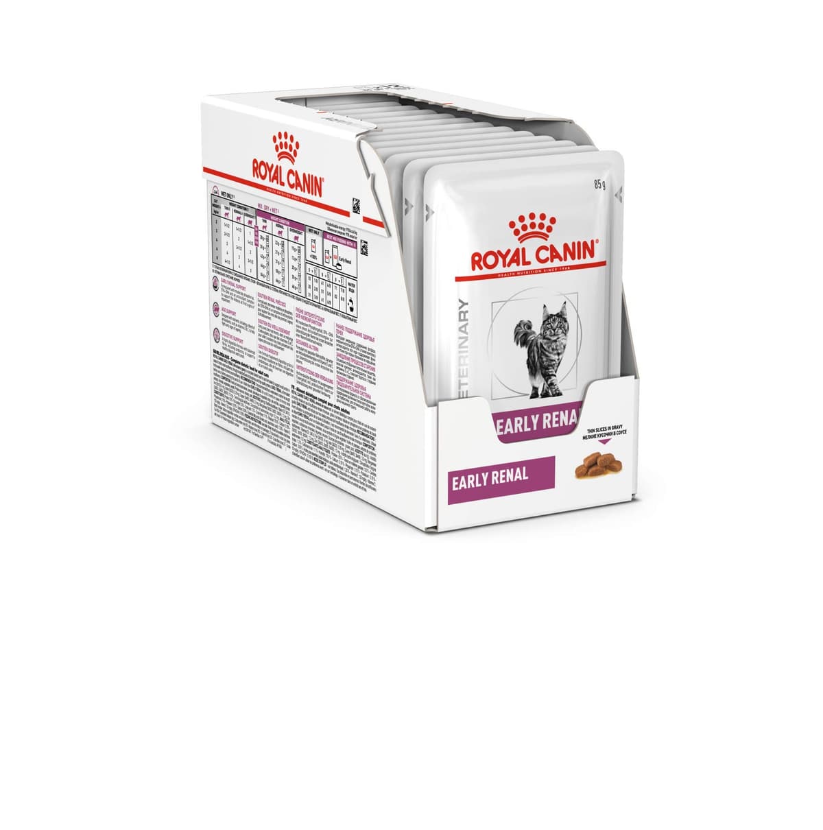 ROYAL CANIN Renal Feline Beef Cat Food, 85 g-12 x 85 g — view 4