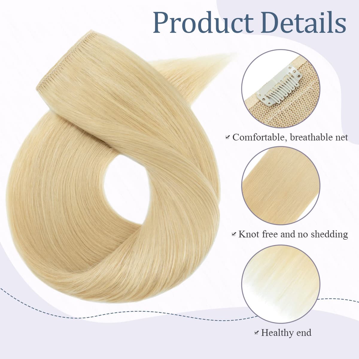 Silk-co 10inch Hair Extensions Clip in Hair Extension Human Hair #04 Medium Brown -Basic Thickness-Thin Weft- 8 Pieces Real Remy Straight Hair Extensions[50g] — view 241