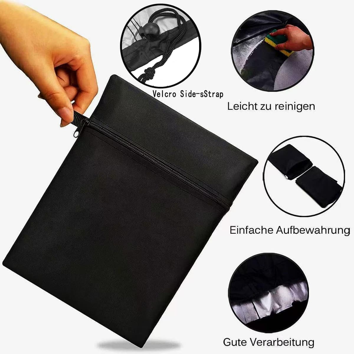 BBQ Cover,Barbecue Covers,BBQ Covers Waterproof Heavy Duty Large,Barbecue Cover,BBQ Covers-Oxford Fabric Waterproof (77X67X110) — view 5
