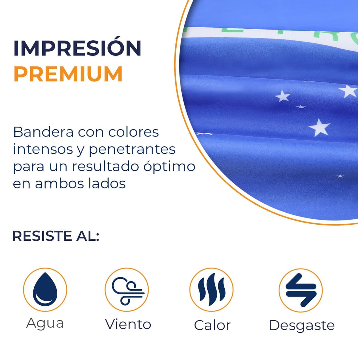 AZ FLAG - Bandera Brasil - 150x90 cm - Bandera Brasileña 100% Poliéster Con Ojales de Metal integrados - 110g — view 3