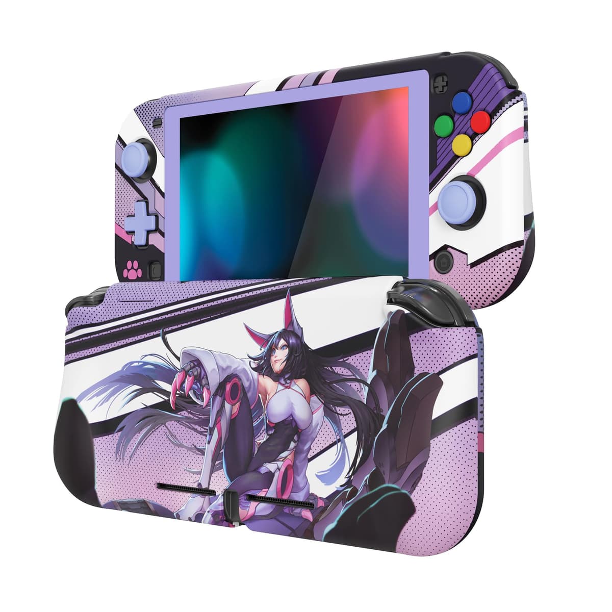 playvital ZealProtect Protective Case for Nintendo Switch Lite, Hard Shell Grip Cover for Nintendo Switch Lite w/Screen Protector & Thumb Grip Caps & Button Caps - Antique Yellow — view 38