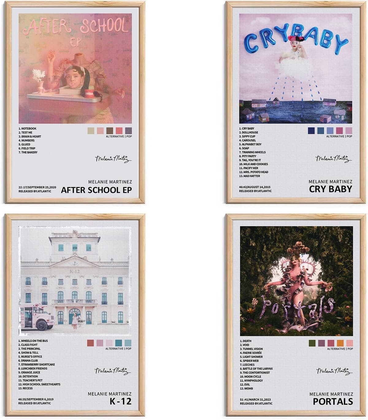 Frank Ocean Signed Limited Album Cover Posters - Canvas Wall Art HD Prints Set of 4 for Teen and Girls Dorm Decor - 8x12 inch Unframed — view 13