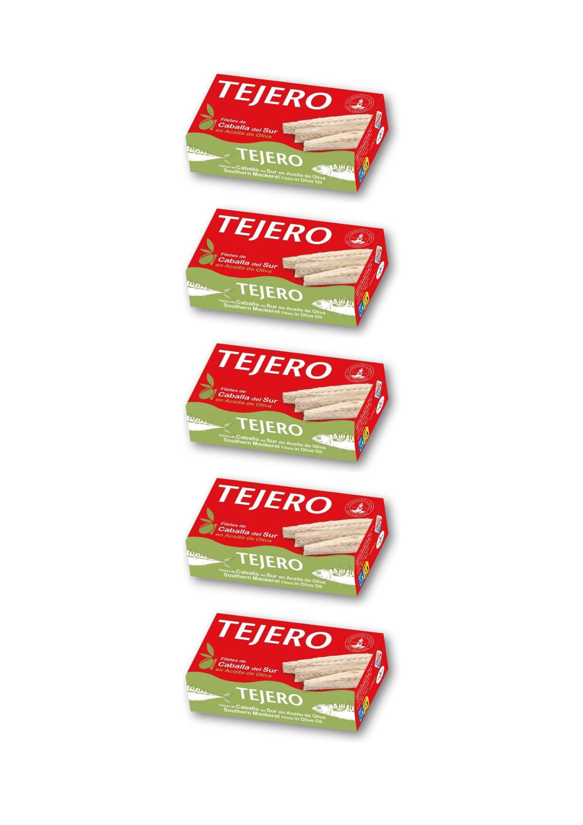 Filetes de Caballa en Aceite Girasol - 1 Lata x 1170 g - TEJERO - Conserva de Pescado — view 4