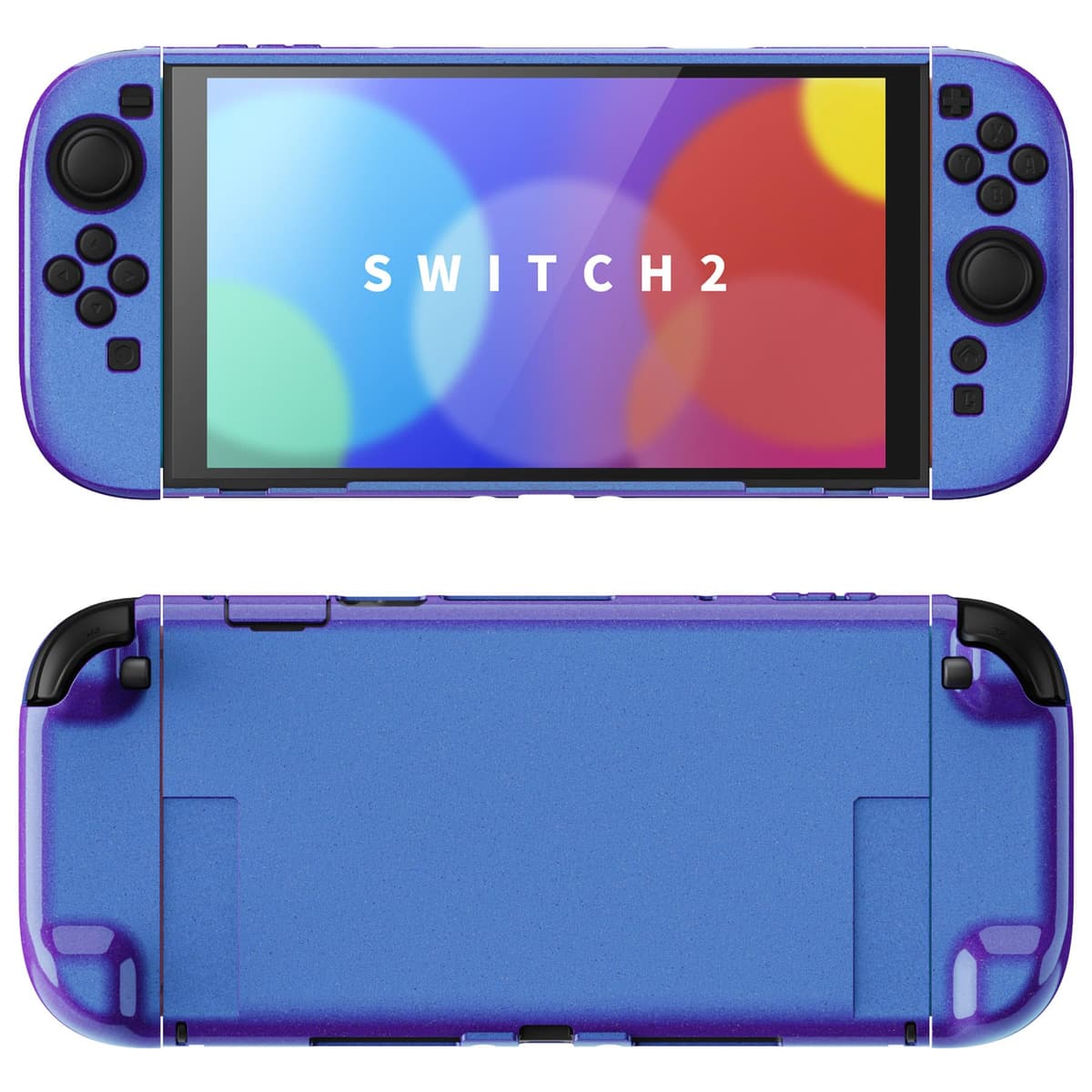 PlayVital Funda Protectora para Nintendo Switch 2 (2025) - Carcasa Rígida Dockable con Soporte Plegable y Tapas para Joysticks, Protector para Switch 2 - Color Sólido Serie (Amarillo Antiguo) — view 12