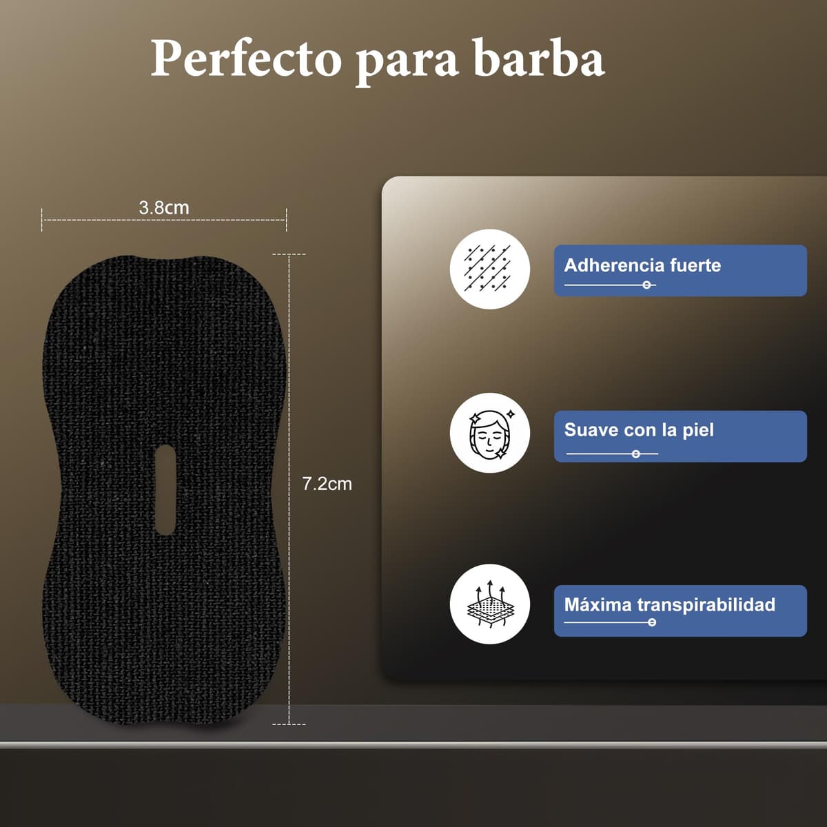 Cinta Bucal para Dormir 100 Piezas, Anti Ronquidos Tiras Bucales Antirronquidos, Mouth Tape for Sleeping, Desarrolla el Hábito de la Respiración Nasal — view 4