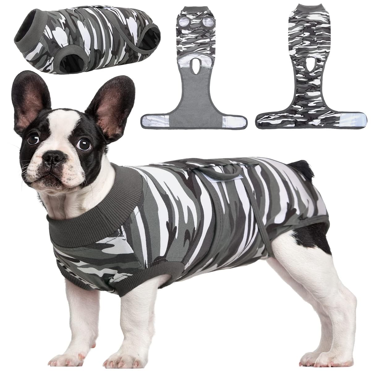 Kuoser Dog Recovery Suit Female, Dog Onesie for Surgery, Female Spay and Male Neuter Onesie for Post-Op Care, Prevent Licking Puppy Onesies — view 47
