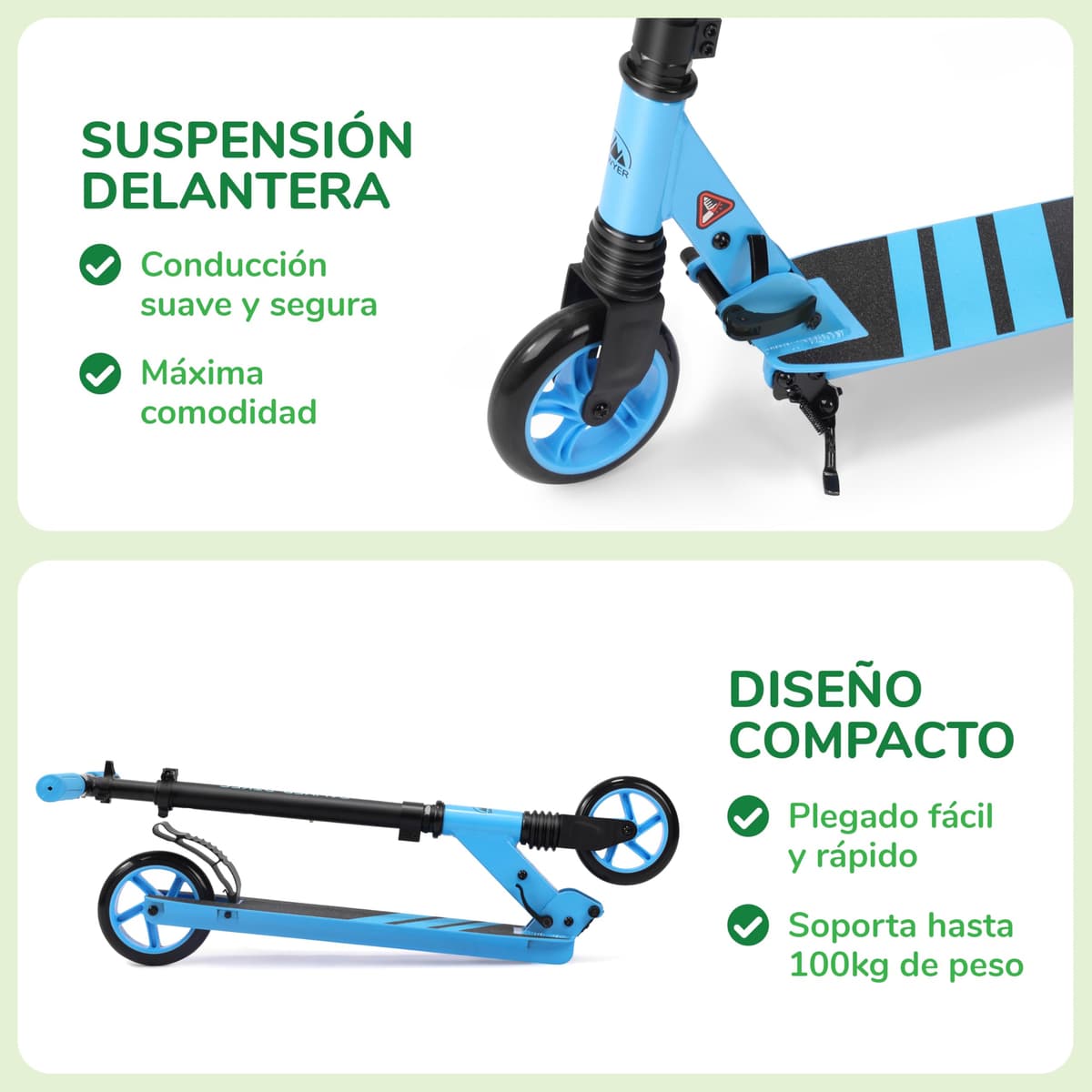 Sawyer Bikes - Patinete Ajustable y Plegable - Niños 6 a 12 Años — view 4