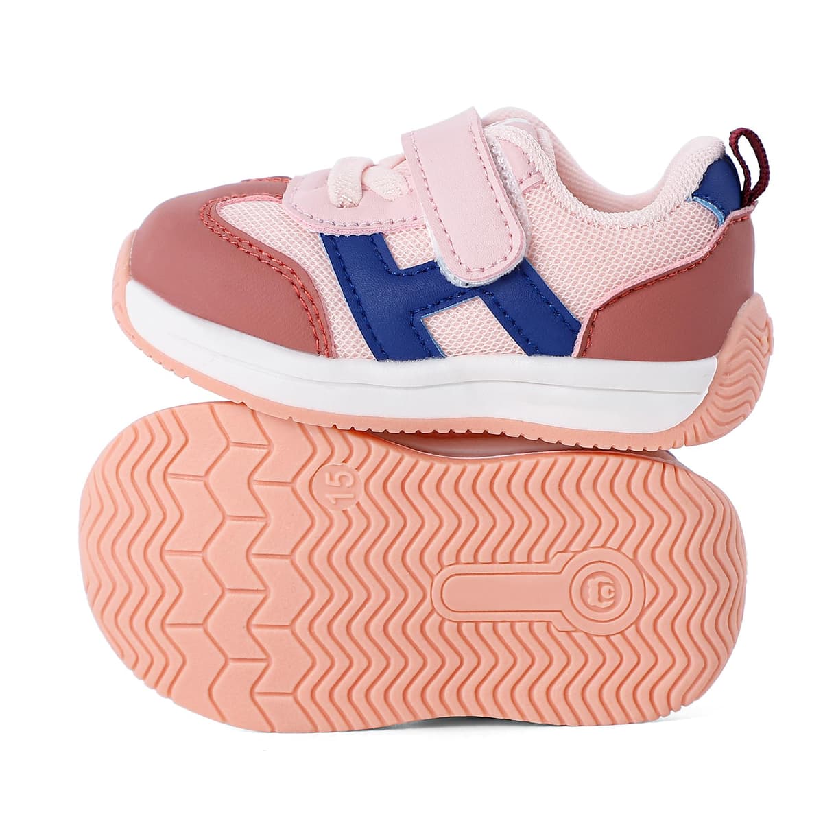 1-3 Years Baby Trainers Boys Girls First Walking Shoes Toddler Shoes Breathable Flexible — view 2