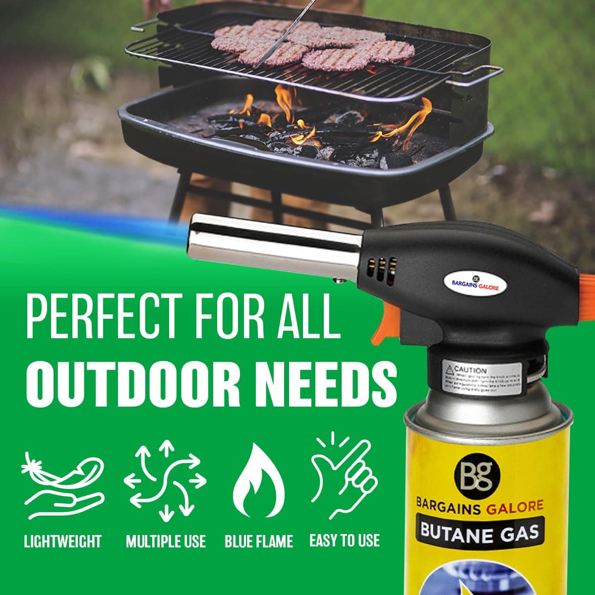 8 BUTANE GAS BOTTLES CANISTER CAMPING HEATER COOKER BBQ… — view 4