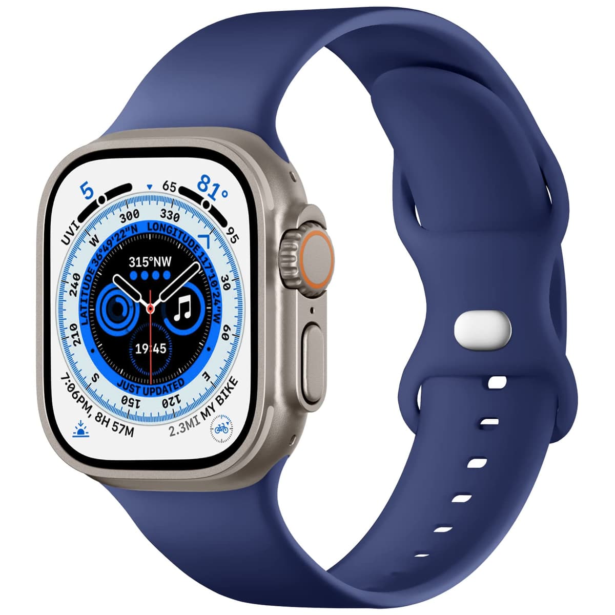 CeMiKa Compatible with Apple Watch Strap 41mm 40mm 38mm 42mm, Silicone Sport Band Replacement Straps Compatible with Apple Watch Series 11 10 9 8 7 6 5 4 3 2 1 SE SE3/iwatch Strap, Black — view 30