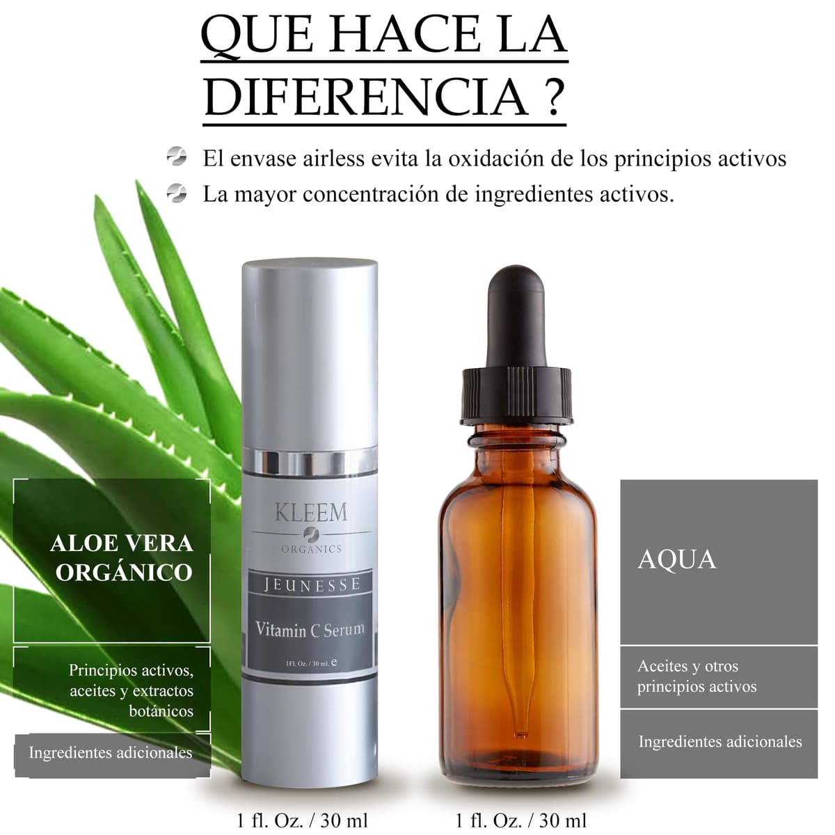 Suero Vitamina C Para la Cara con Acido Hialuronico para un Efecto Visibile Anti Etad, Riduciendo las Arrugas y las Manchas de la Piel - Crema AntiArrugas — view 8
