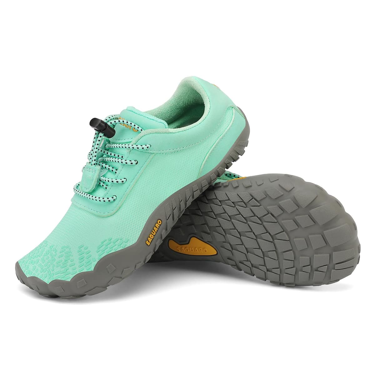 SAGUARO Barefoot Zapatillas Minimalista Comodas Zapatillas de Trail Running per Niños Niñas, Gr.24-36 — view 7