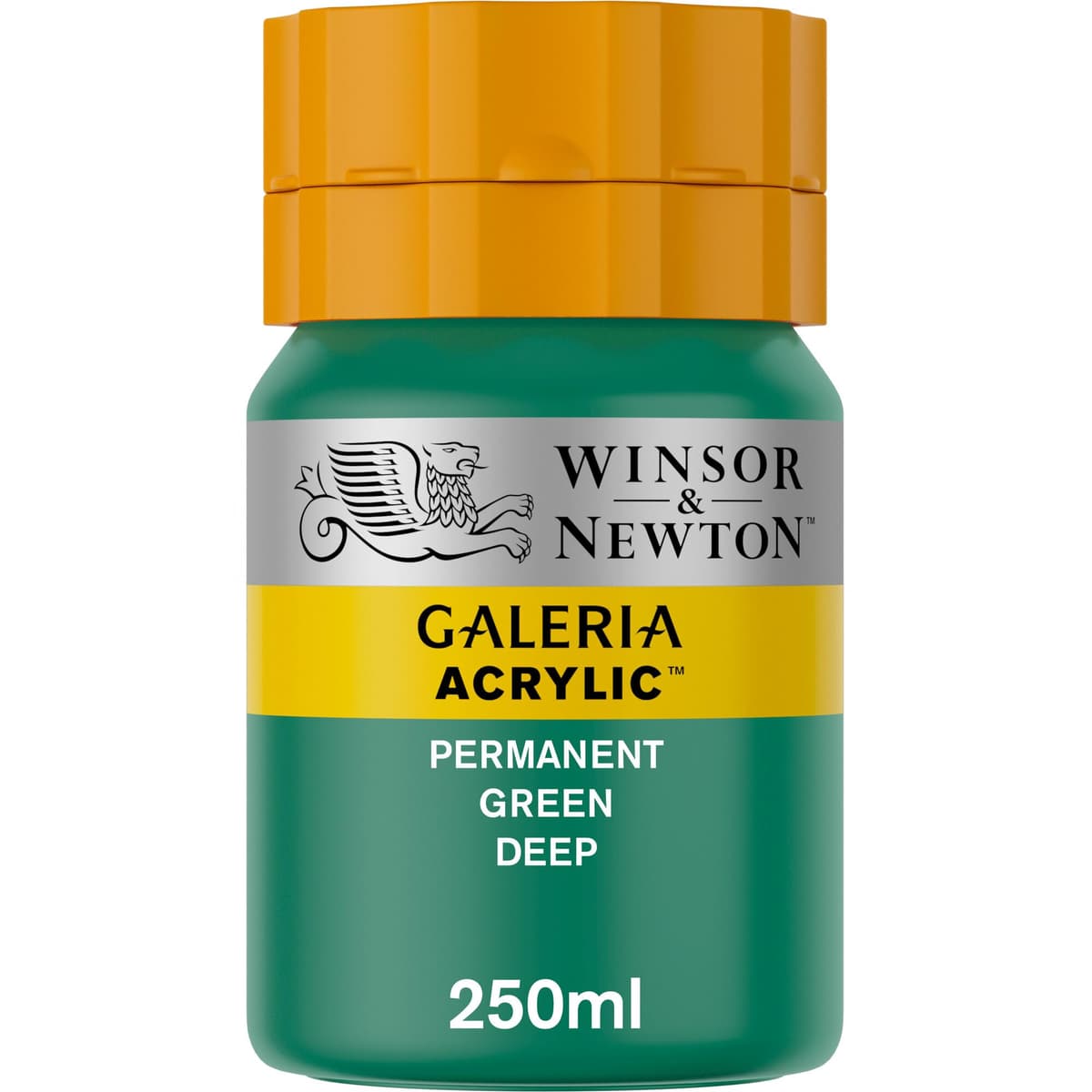 Winsor & Newton Galería - Pintura Acrílica , 500 ml, Verde (Deep Turquoise) — view 40