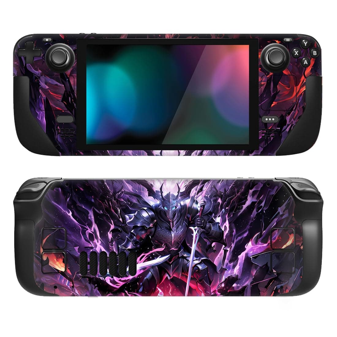 playvital Full Set Protective Skin Decal for Steam Deck LCD, Custom Stickers Vinyl Cover for Steam Deck OLED - Classics SNES Style — view 14