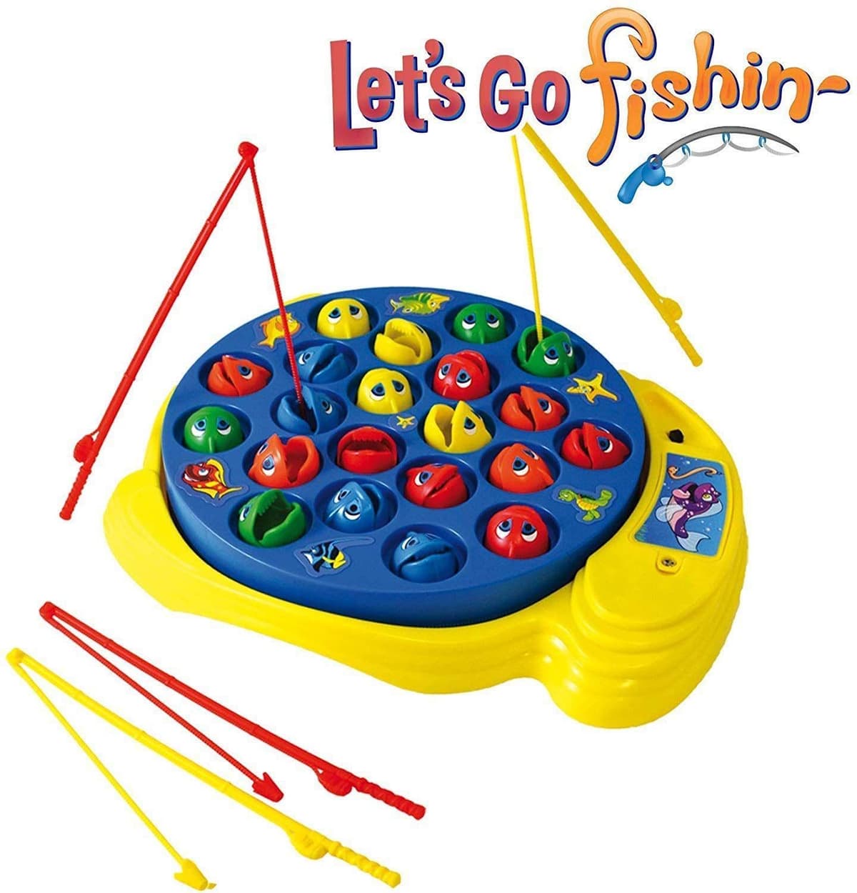 Goliath - LET'S GO FISHIN' - Toys Children 3 Years - Original Fishing Game for Children- Suitable as a Gift for Boy and Girl -Stimulates Reflections - With Fish and Fishing Rod — view 3