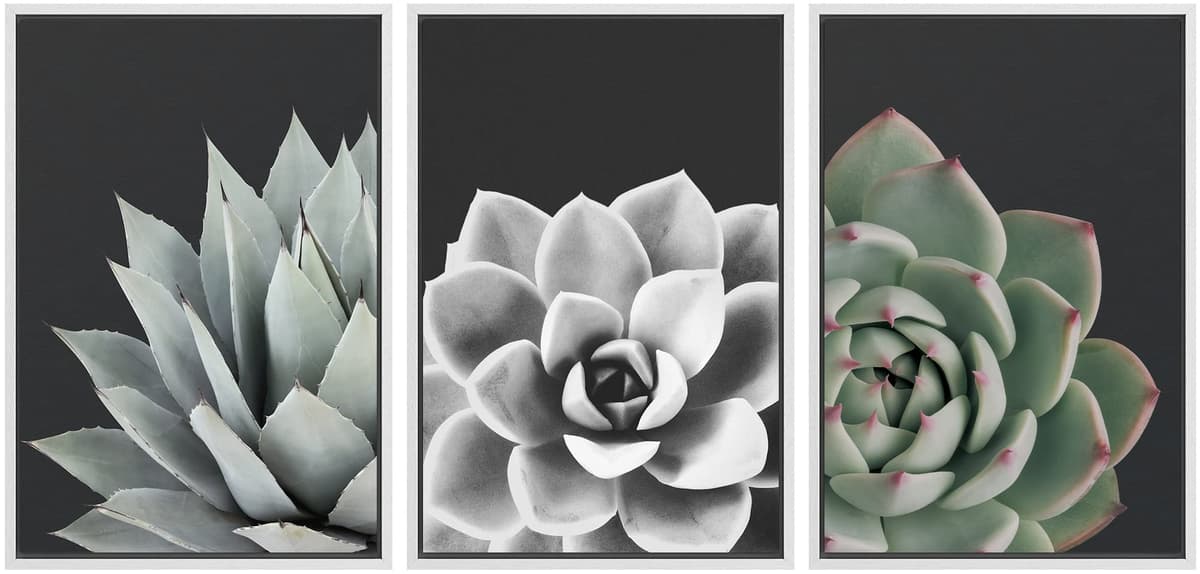 SIGNWIN Framed Canvas Print Wall Art Set Coastal Serenity Abstract Seaside Illustrations Modern Art Decorative Rustic Calm/Zen for Living Room, Bedroom, Office - 24"x36"x3 Natural — view 42