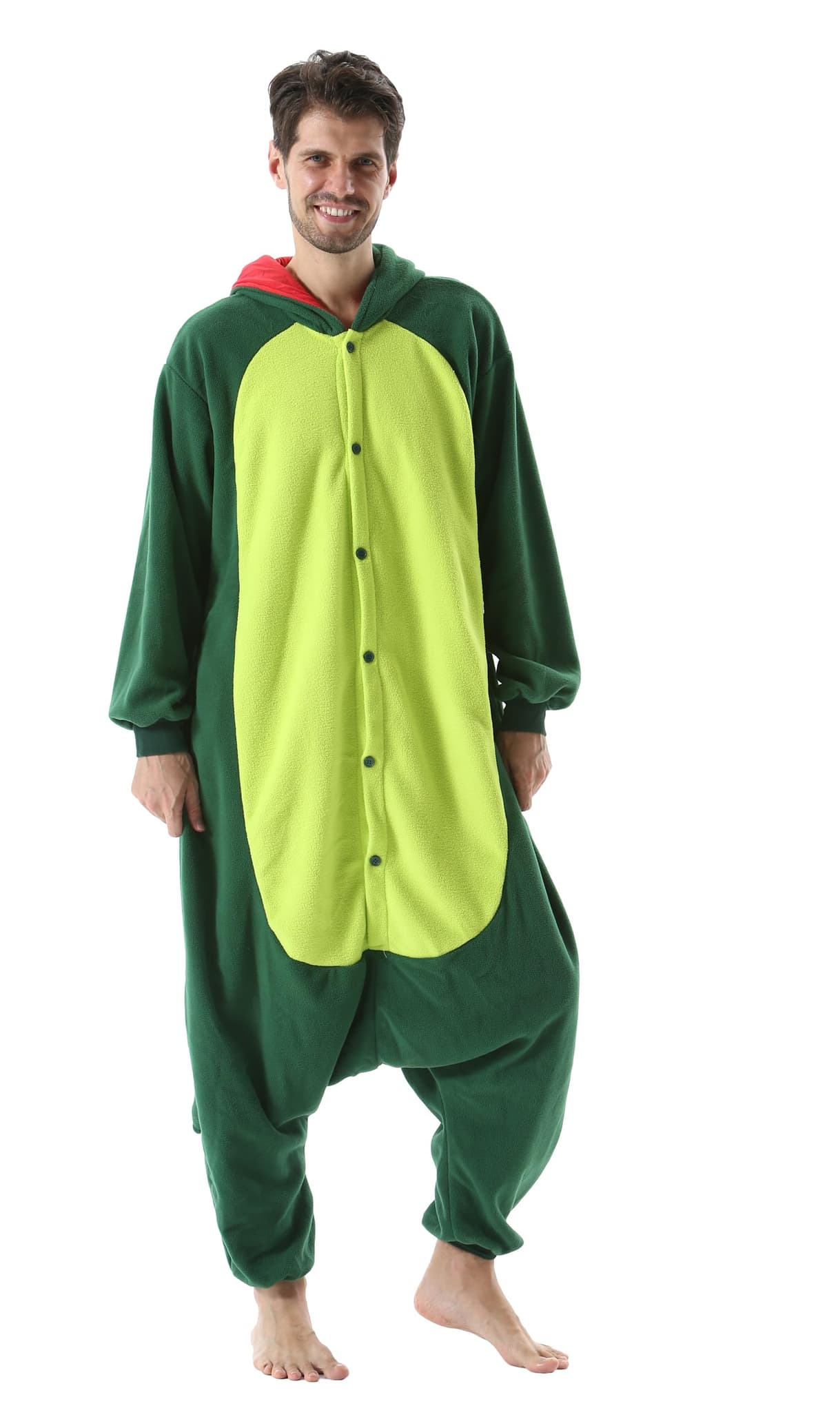 SimZoo Adulto Disfraz Pijama Unisex Pijama Kigurumi Onesie para Carnaval Halloween Cosplay Ropa de Dormir Traje de Disfraz para Navidad Festival Mujer y Hombre — view 3