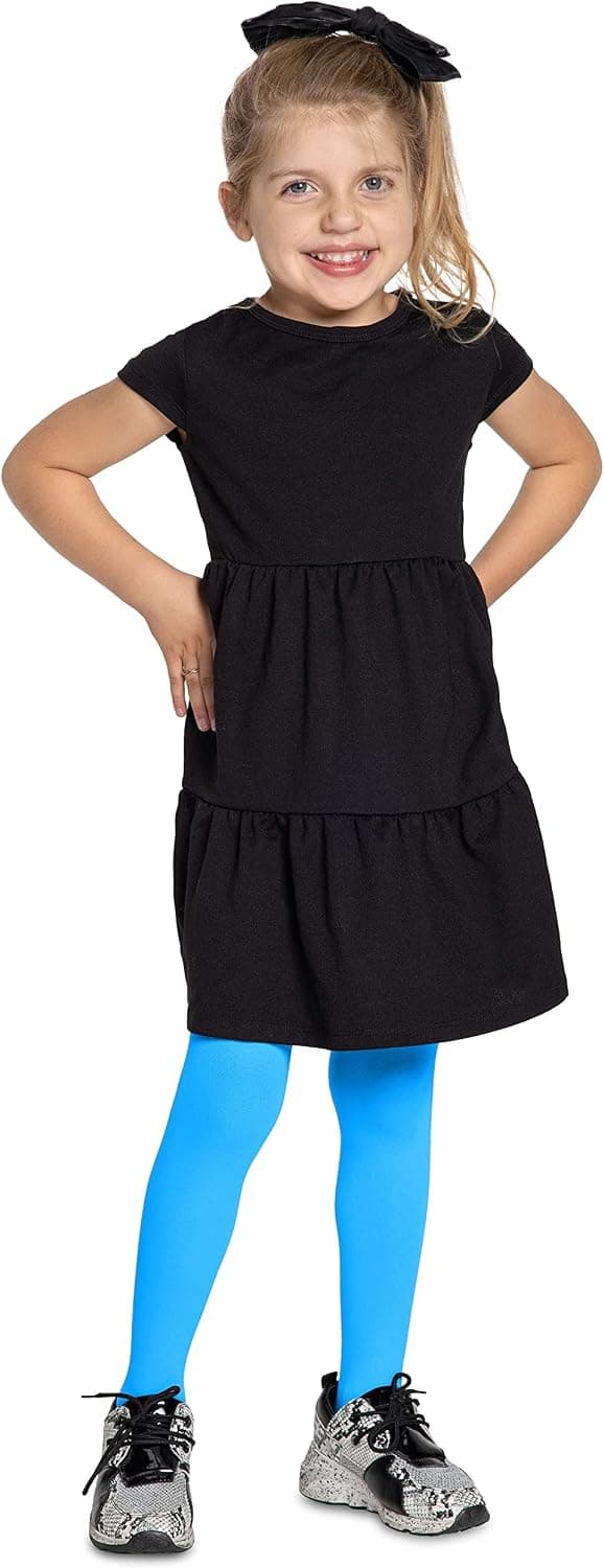 LORES Plain Tights for Children, Ballet, Dance, School, 40 Denier, Opaque Made in Italy
