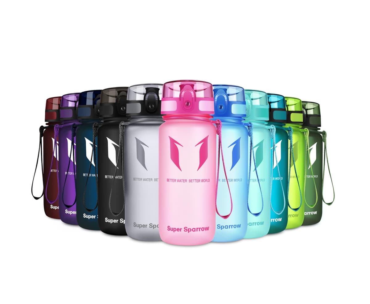 Super Sparrow Botella de Agua Deportiva -350ml & 500ml & 750ml & 1000ml - Sin BPA — view 78