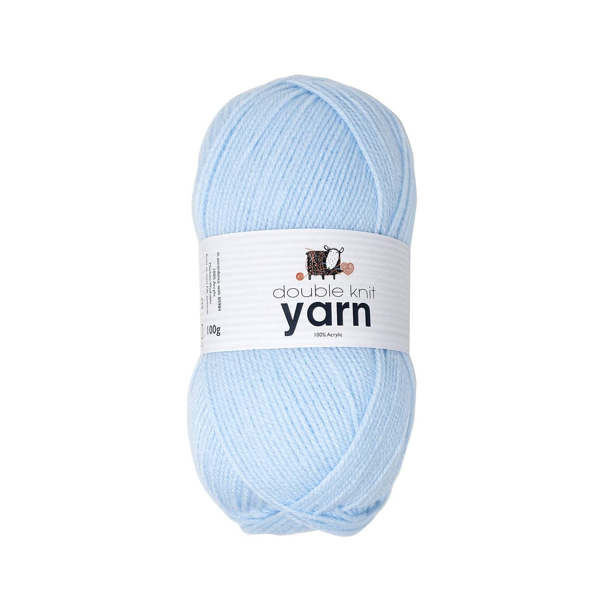 Korbond DK Beige Yarn - 100g Acrylic Wool - Lightweight, Hypoallergenic & Durable Double Knit Crochet Yarn Knitting Wool (290m Total) — view 69