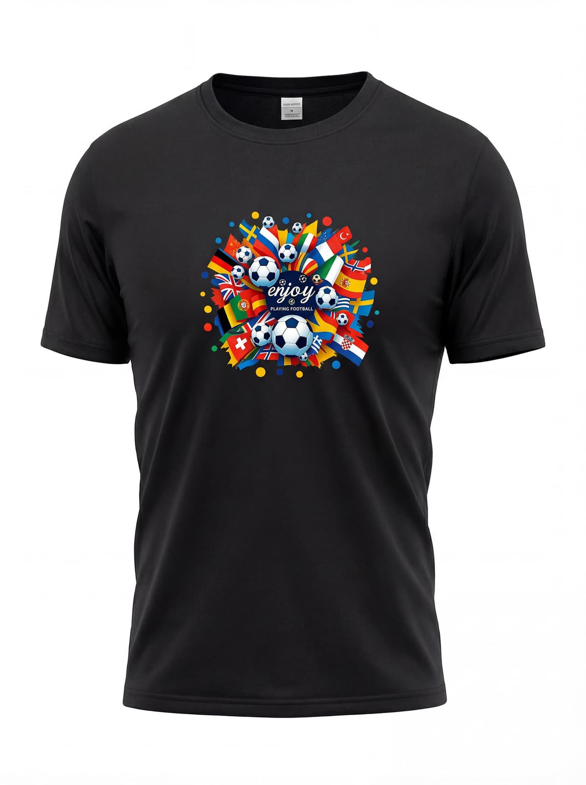 Funny Football Shirts Mens T-Shirts World Cup 2026 Merchandise Summer Short Sleeve Crew Neck Tops Loose Tees Casual Blouse Training Hiking Workout Athletic Tee Black