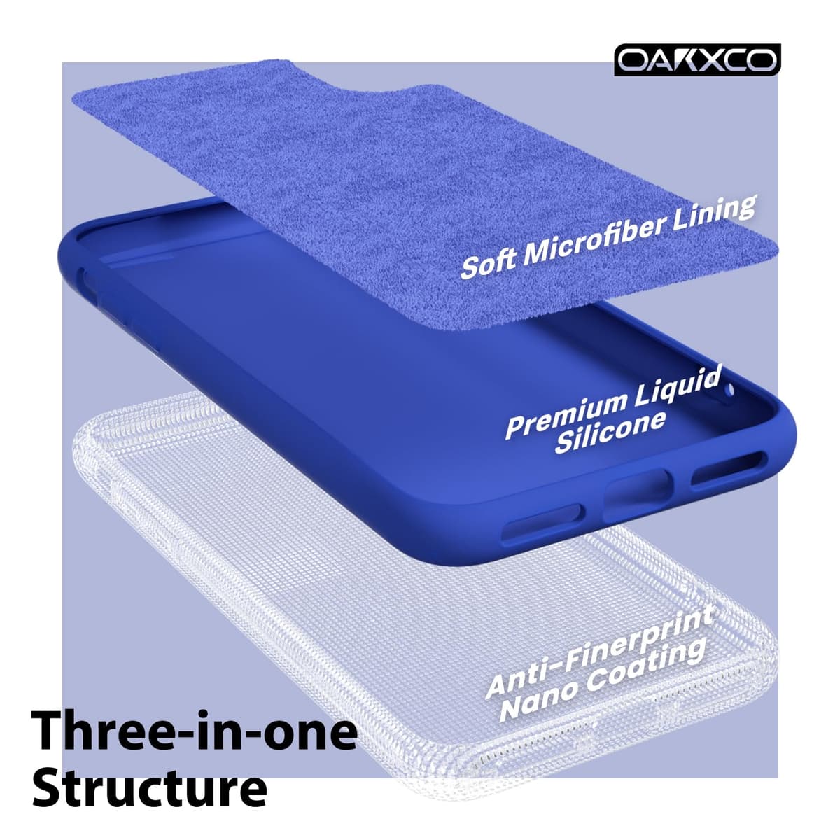 oakxco for iPhone 17 Pro Max Phone Case Liquid Silicone, Cute Thin Slim Grip Soft Rubber Gel for Women Men, Smooth Matte TPU Plain Solid Color Girly Simple Case with Camera Cover, Light Pink — view 871