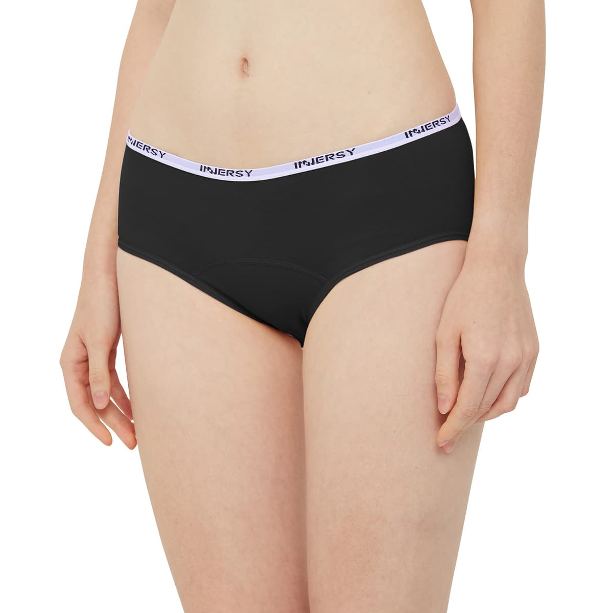 INNERSY Teen Girls Knickers Period Pants Cotton Leakproof Menstrual Underwear Pack of 3 — view 2