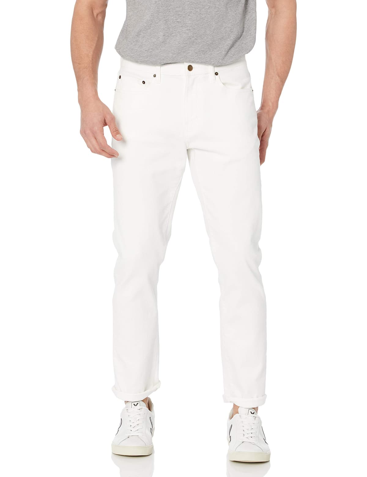 Amazon Essentials Hombre Vaqueros Ajustados - Colores interrumpidos — view 17