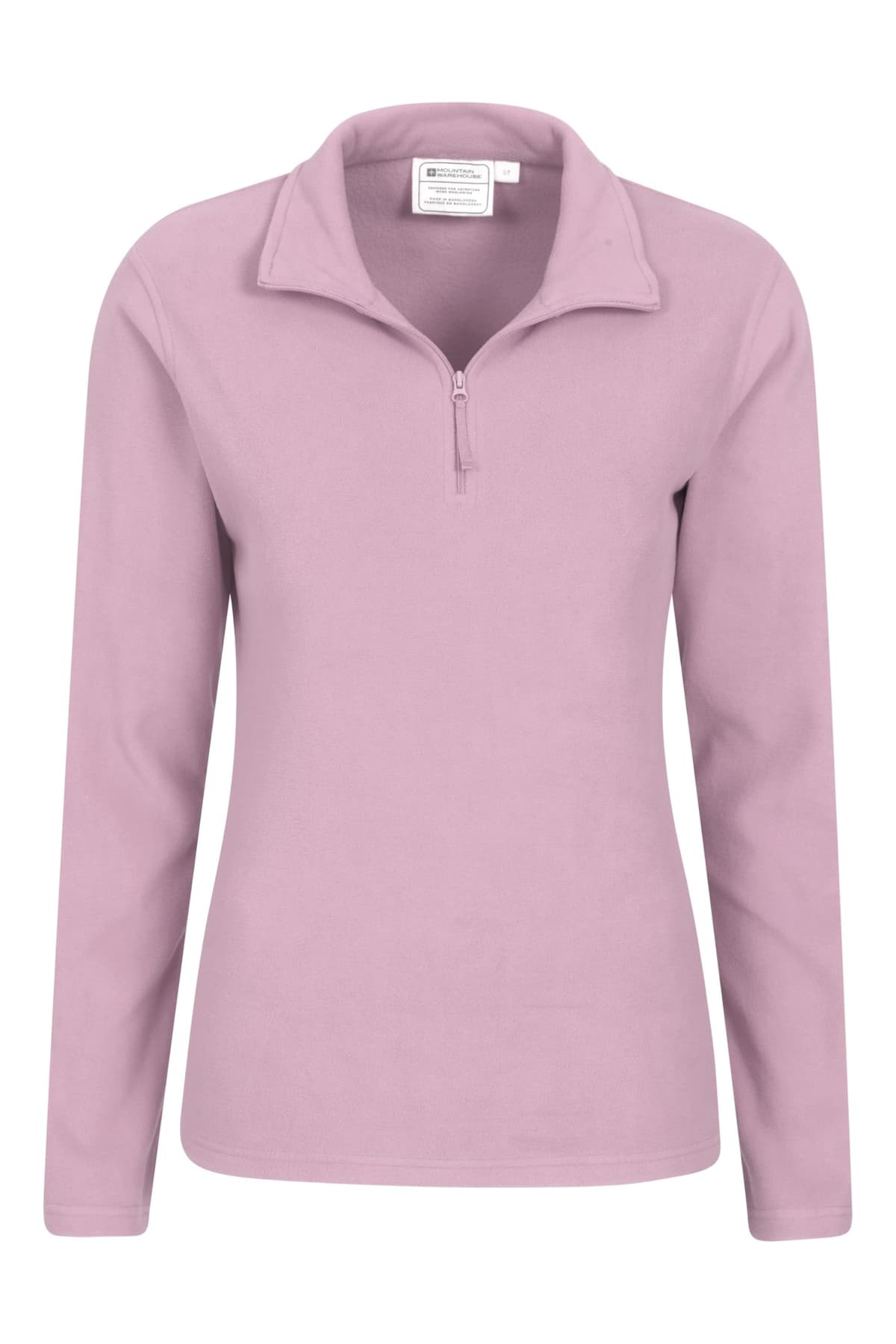 Mountain Warehouse Camber Half Zip Women's Fleece - Lightweight, Warm & Cosy Half Zip Sweatshirt - Best for Spring Summer, Camping, Outdoors, Travelling & Hiking — view 5