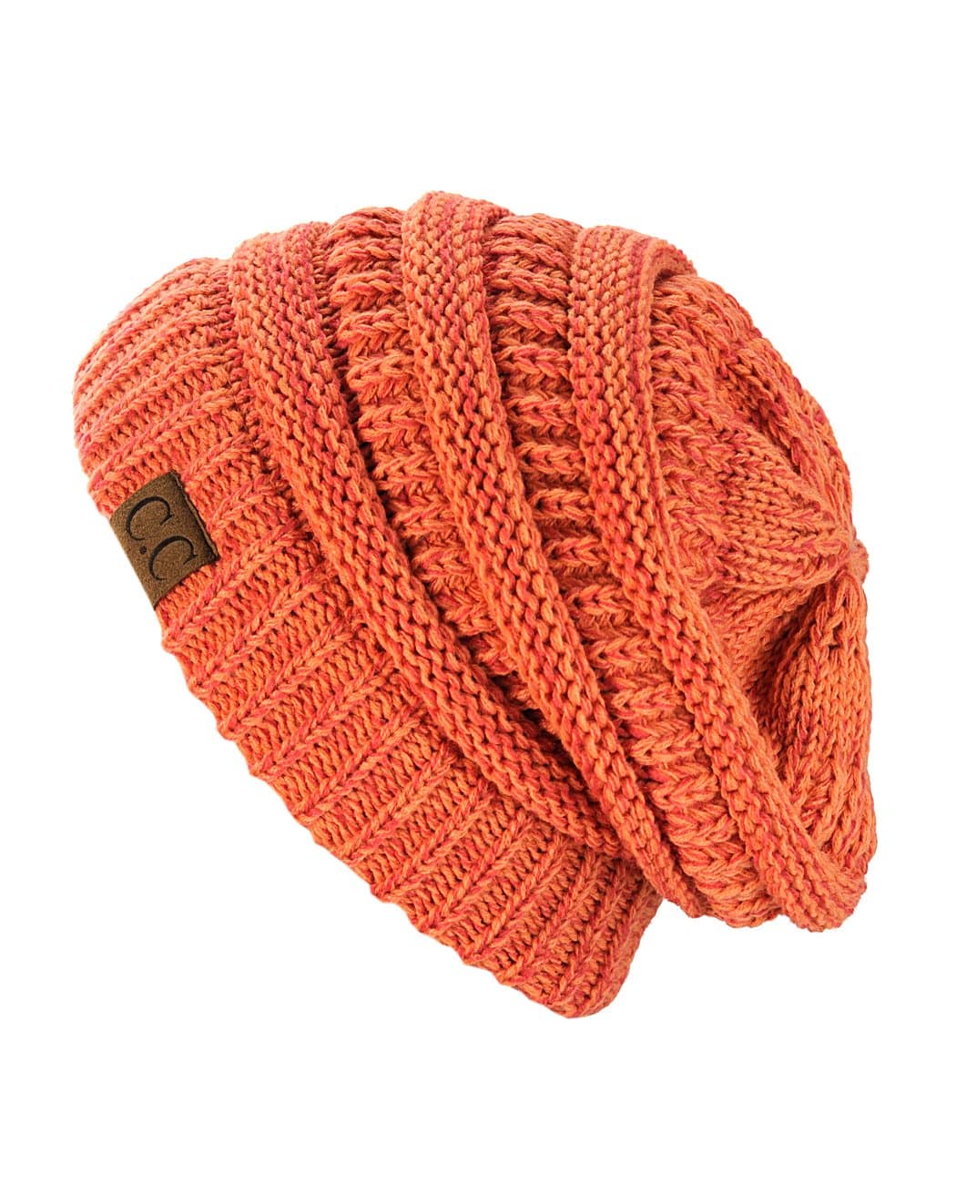Warm Chunky Soft Stretch Cable Knit Beanie Skully — view 30