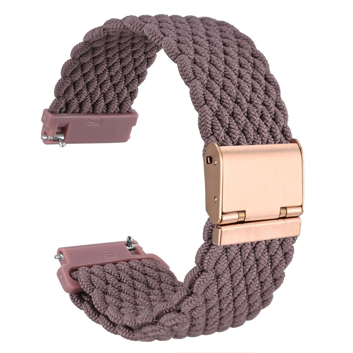 WOCCI Tejido Correas Reloj de Nailon para Hombre y Mujer, Hebilla Ajustable, Liberación Rápida, Trenzado Bandas Deportivas de Repuesto 18mm 19mm 20mm 21mm 22mm — view 23