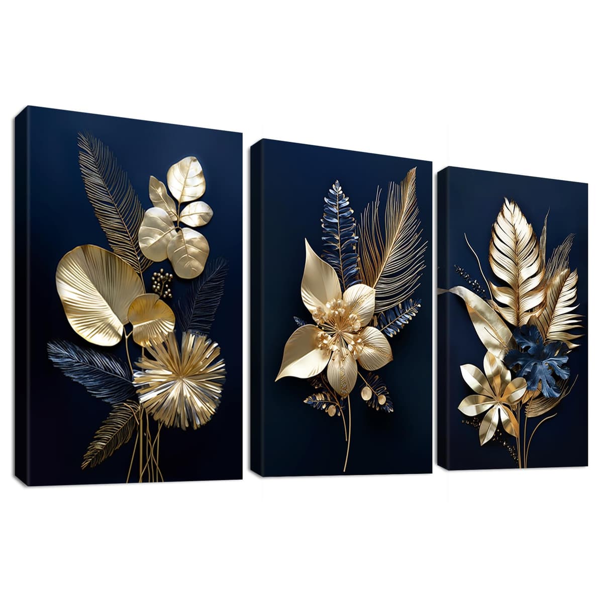 3 Panels Black White Canvas Wall Art Love Home Motivational Quotes Painting on Canvas Print Picture for Living Room Hallway Stairs Bedroom Bathroom Wall Decor Ready To Hang 90x40cm(12"x16"x3pcs) — view 57