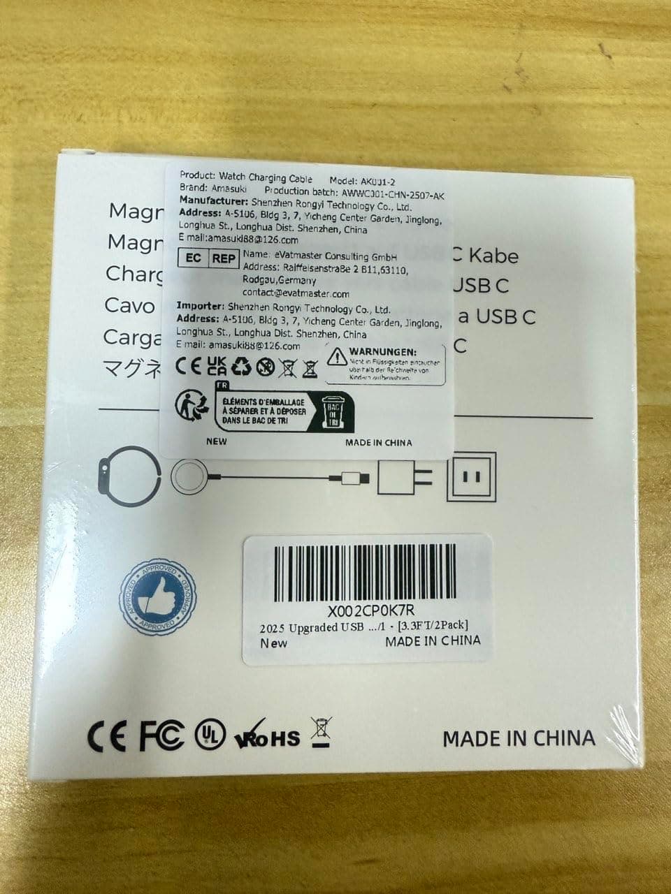[2 Pack USB C] for Apple Watch Charger USB C Magnetic iWatch Charger Wireless Portable Compatible with iWatch Ultra3 Ultra2 Ultra Series 11/10/9/8/7/6/SE/SE2/SE3/5/4/3/2/1-[3.3ft/1m] — view 7