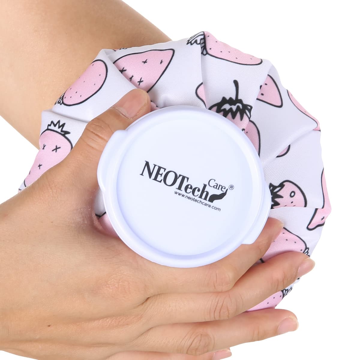 Bolsa de hielo - Tapón de rosca - Marca NEOtech Care - Diseño (sonrisas, 28cm) — view 34