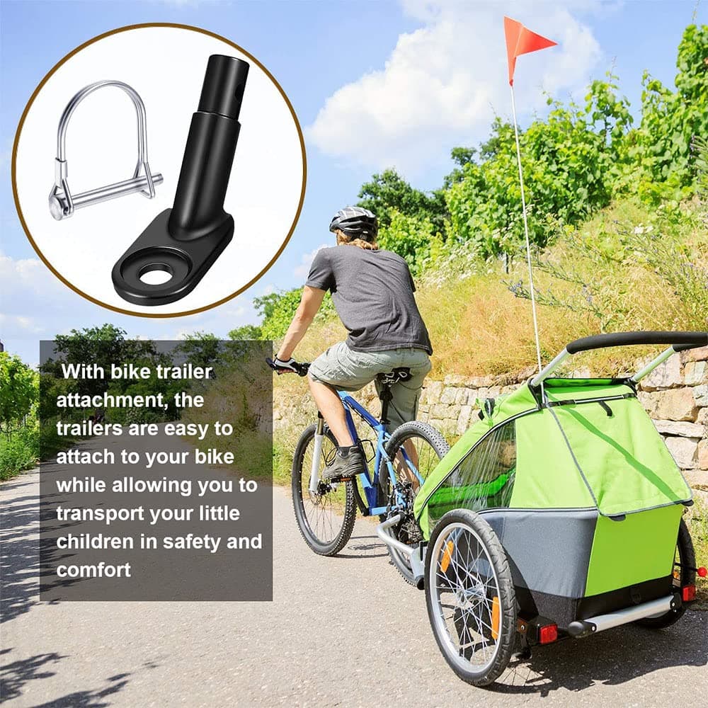 Enganche Remolque Bicicleta Niño,ConectorDe Enganche De Remolque De Bicicleta,Acoplamiento para Remolque De Bicicleta,Bicicleta Enganche,Remolque Infantil para Bicicleta — view 4