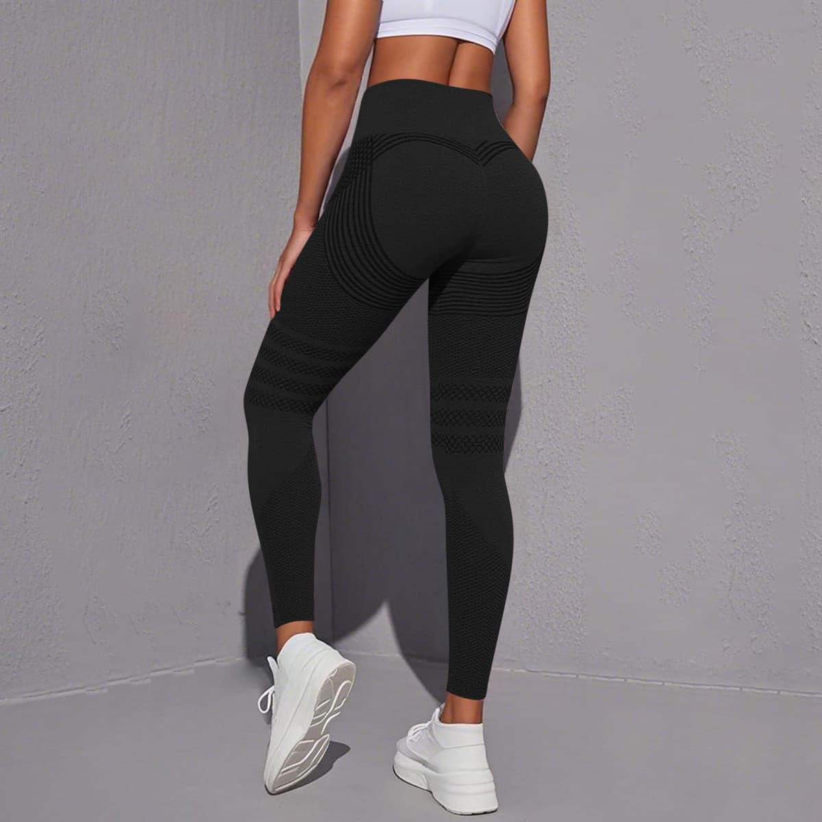 Leggins AnticelulíTicos Mujer,Leggings Anticelulitis 3D Compresivos Lipedema,Leggins Anti Celulitis Deportivos Push Up, Mallas Anticelulitis Mujer Reductores Lipedema Yoga — view 2