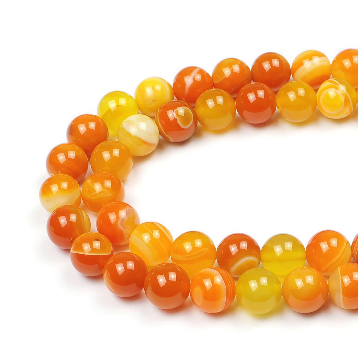 MJDCB 6mm 60 piezas Cuentas de Piedra Cuarzo Rosa Redondas Sueltas Piedras Semipreciosas Naturales para Hacer Joyas Pulseras Collares — view 14