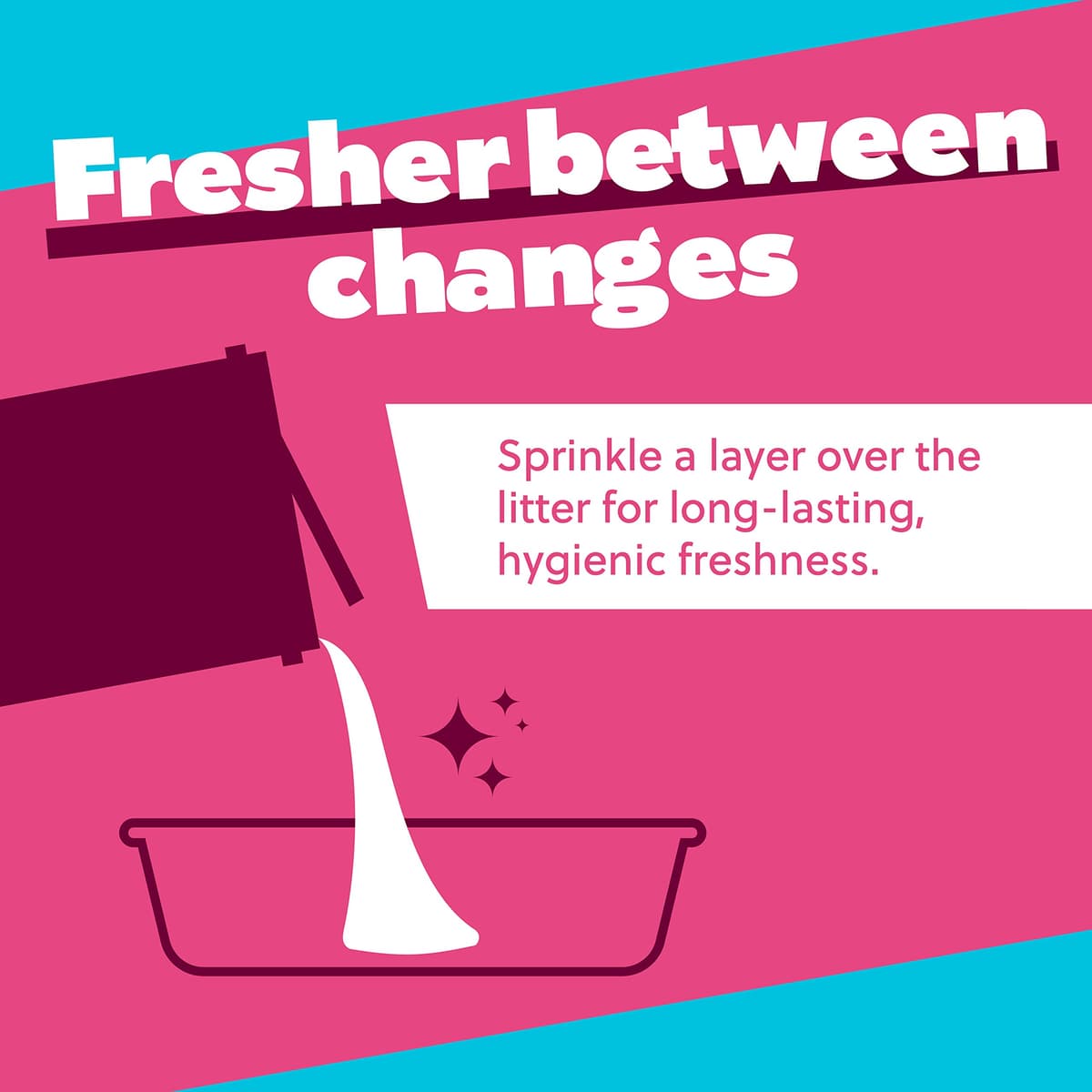 Felight Antibacterial Cat Litter Freshener Powder, Floral Peony Scent - Effective Odour Control, Longer Lasting Freshness, Made in the UK (300ml) — view 5