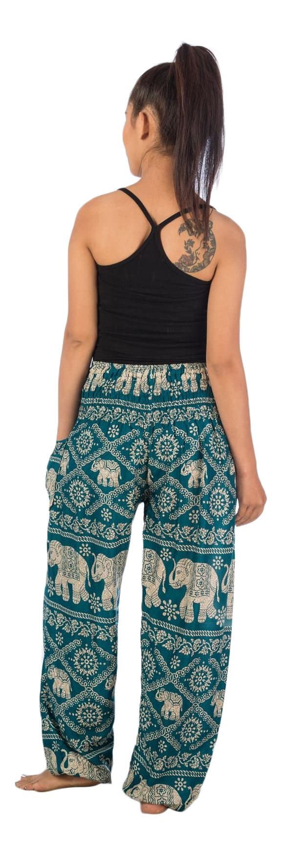 Lofbaz Harem Pants for Women Yoga Boho Hippie Clothing Womens Palazzo Bohemian Pajama Trousers Beach Indian Gypsy Genie Clothes — view 2
