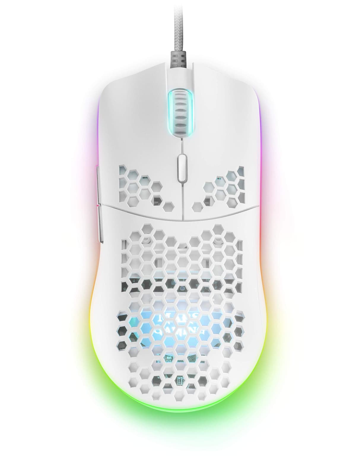 Mars Gaming MM024, Ratón Gaming RGB, Sensor Óptico 4000 dpi, Switches Mecánicos Huano, Iluminación RGB Flow, Ajuste On-The-Fly 1200/2400 / 3200/4000 dpi, Compatibilidad Multiplataforma, Negro — view 7