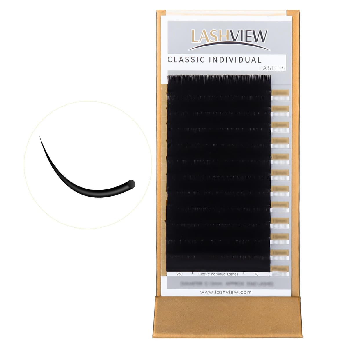 LASHVIEW Self Adhesive Lashes Clusters Eyelashes, 5+ Days Wear Press-on Lashes 10-16mm Individual Lash Extension Kit with Tweezers, No Glue Needed Natural DIY Kit (ZNF23) — view 13