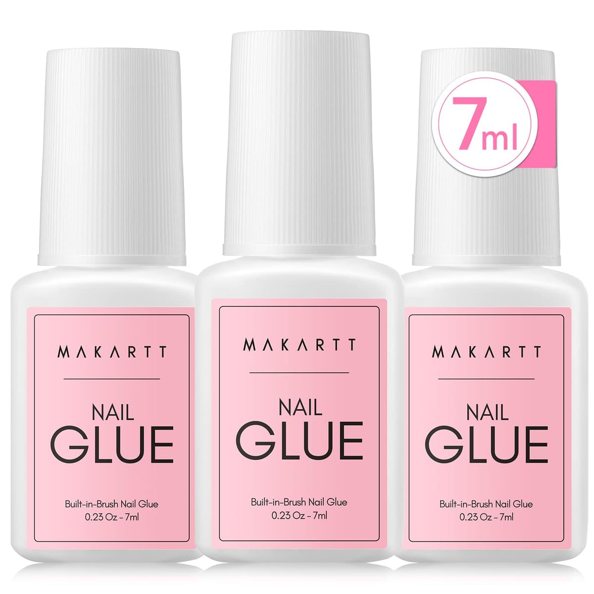 Makartt Nail Glue Extra Strong for Nail Tips, 5s Dries Quickly, 10Pcs Press on Nail Glues for Acrylic Nails and Broken Nails, Professional Super False Nail Glue Long Lasting, No Nail Lamp Needed — view 14