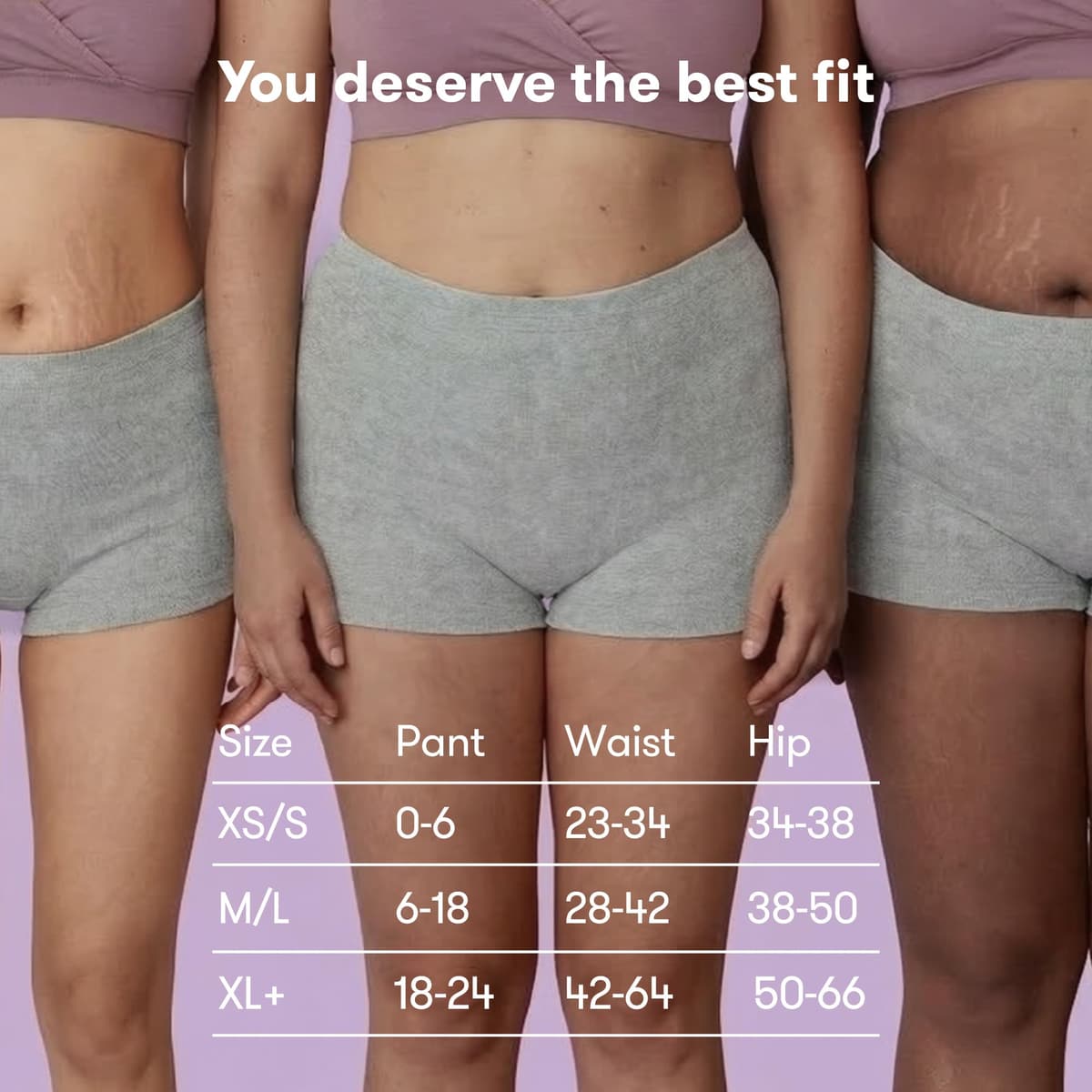 Frida Mom Postpartum Disposable Knickers | Microfibre Boyshort Cut Knickers with Super Soft, Stretchy and Breathable Fabric | Size Regular, 8ct — view 6