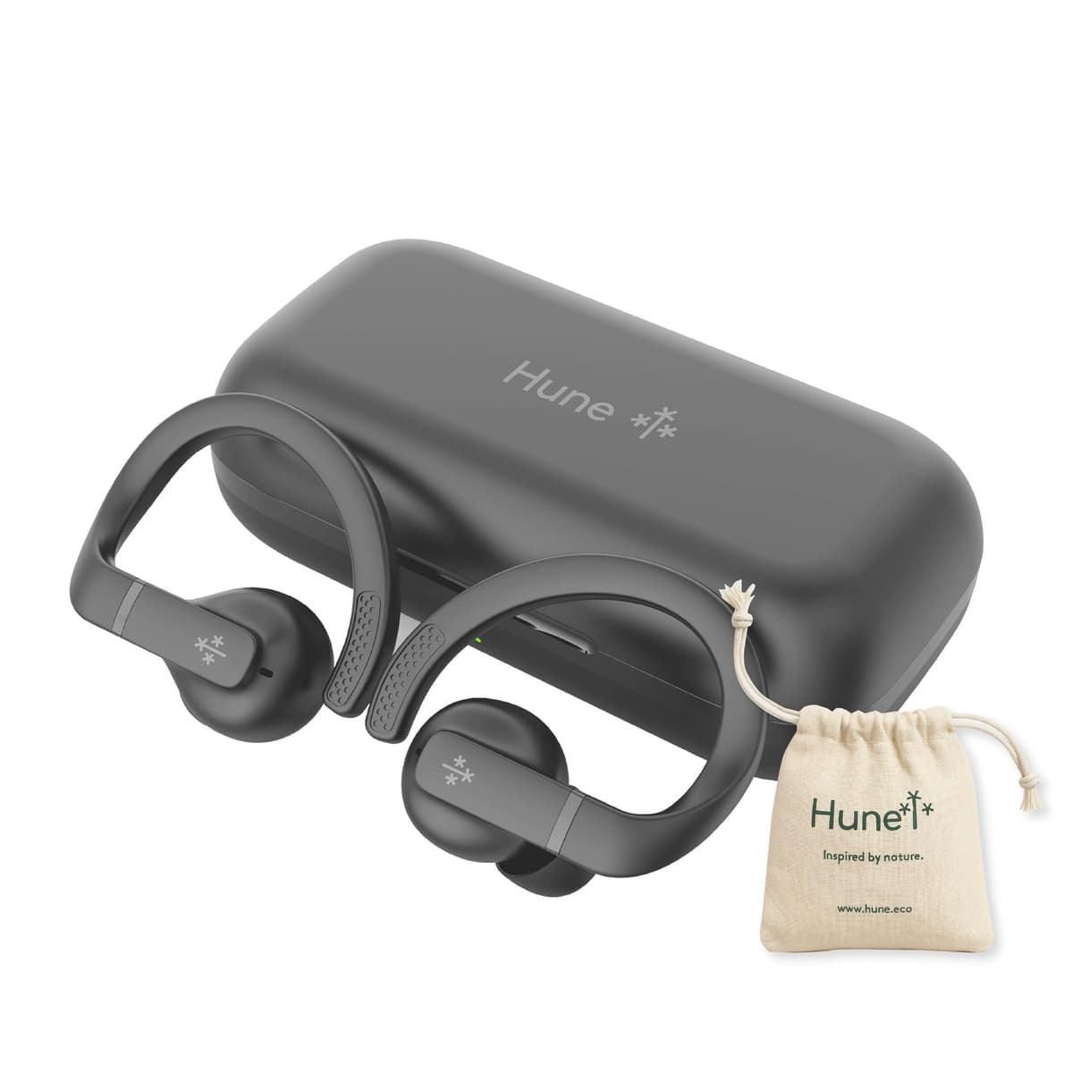 HUNE Brisa Ace Headphones Air Driving, Bluetooth 5.3, Open Ear, IPX4, 17h Autonomy, Quick Charge, Recycled Plastic — view 14