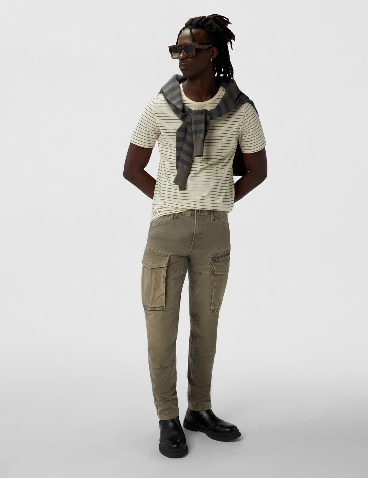 G-Star Rovic Zip 3D Regular Tapered Pants para Hombre — view 3