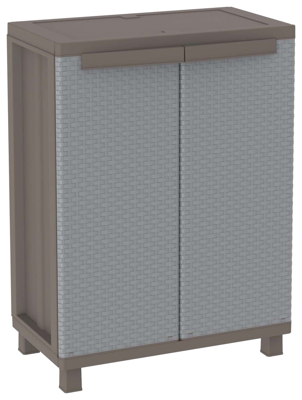 Terry, Jrattan 68 , Armario 2 Puertas con 1 Estante Interno. 68X37,5X91,5 cm