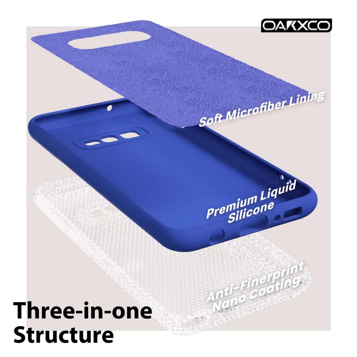 oakxco for Samsung Galaxy S24 Ultra Phone Case Liquid Silicone, Thin Slim Soft Rubber Gel TPU Plain Simple Cover for Women Girl Cute, Matte Solid Color, Brown Khaki Nude — view 372